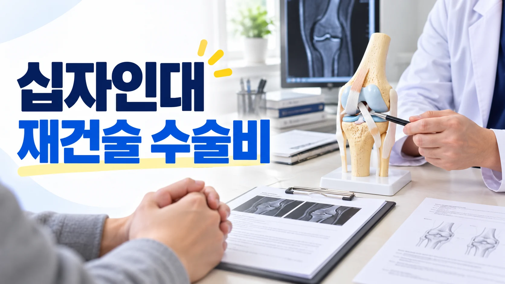 십자인대 재건술 보험 수술비는 몇 종? 상해 담보와 수술명 확인 카드뉴스형 대표 이미지