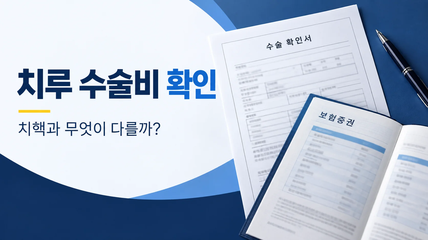치루 수술비와 치핵 수술의 차이를 확인하는 카드뉴스