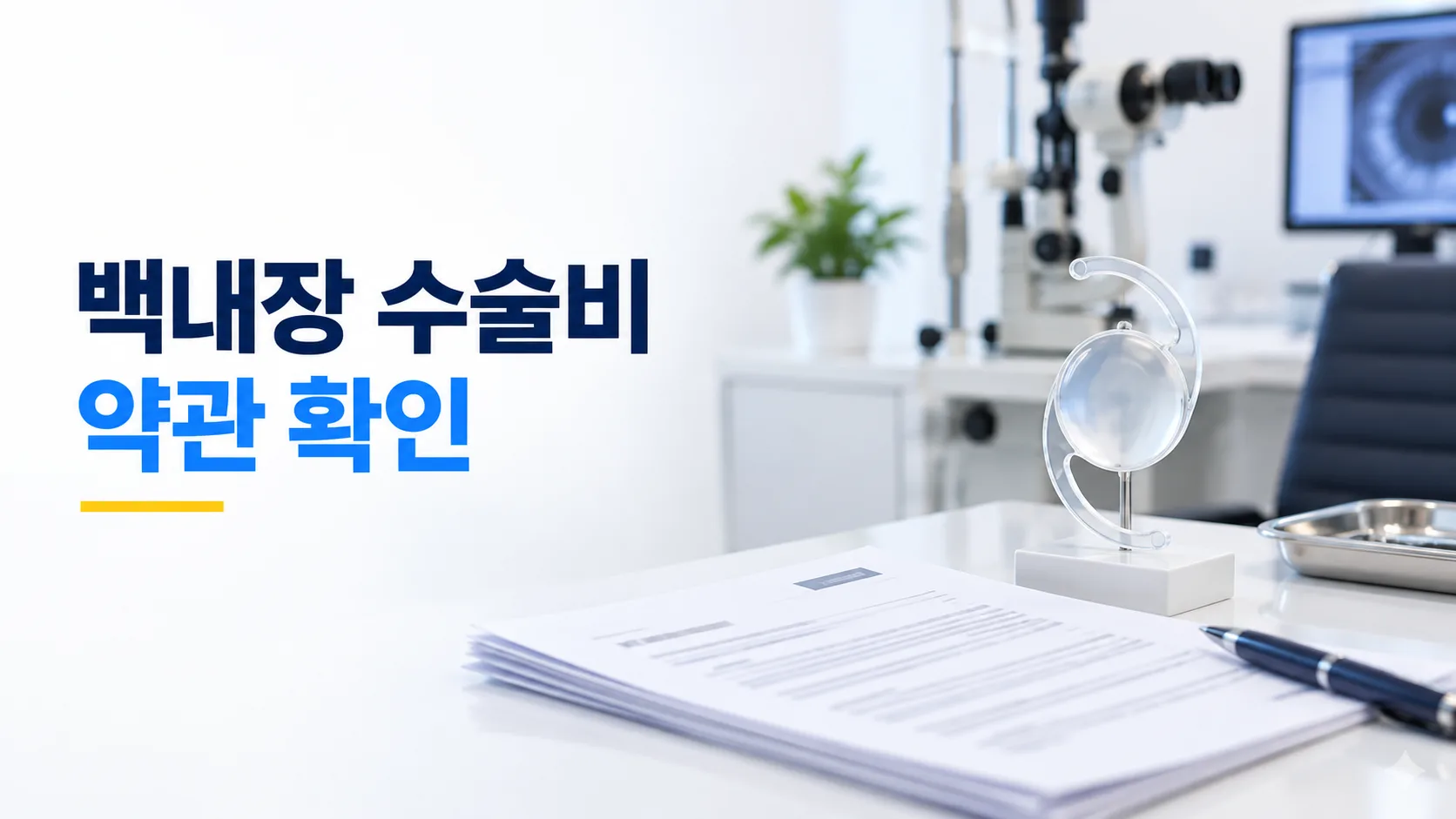 백내장 수술비 몇 종 확인 가이드 카드뉴스