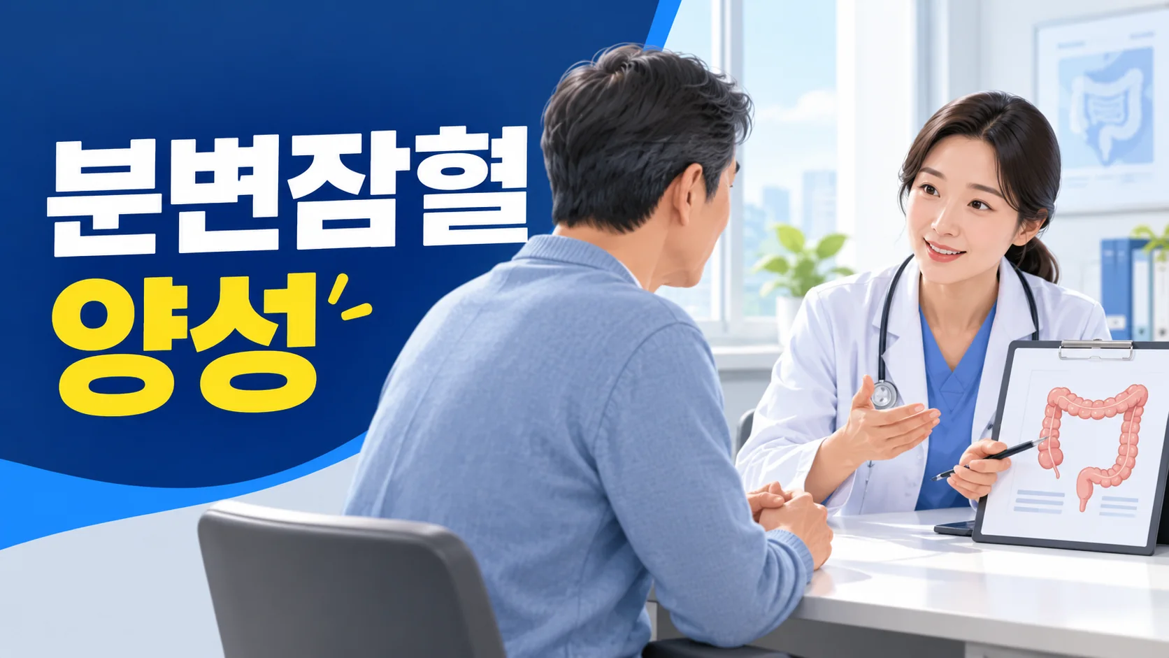 분변잠혈 양성 후속 확인 대표 이미지