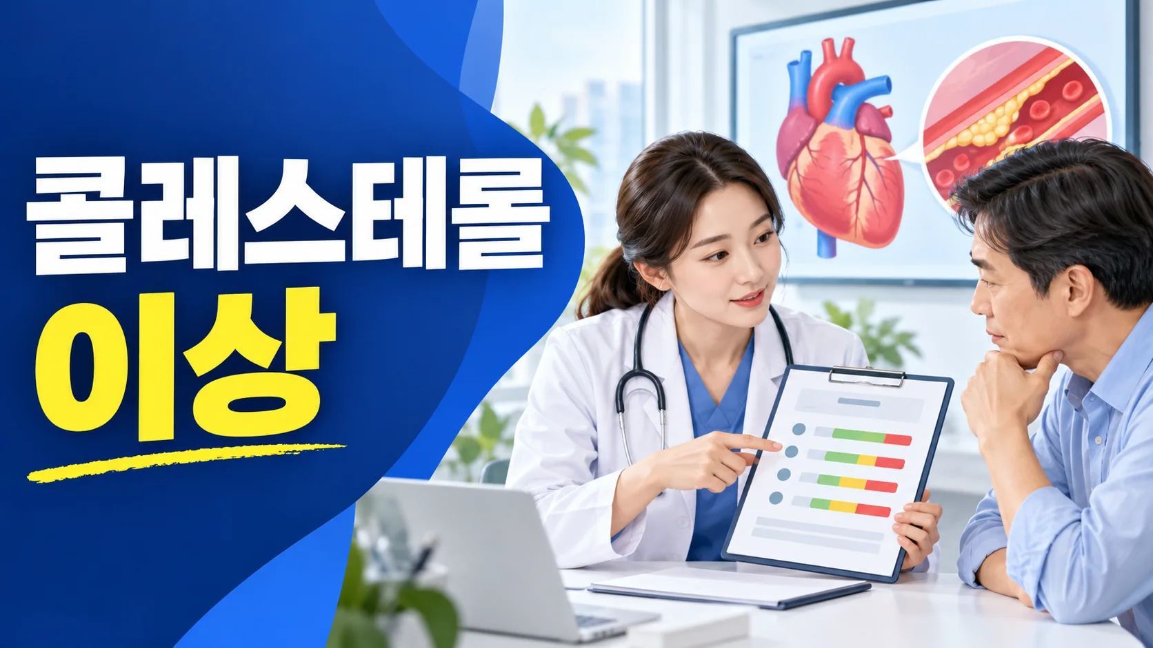 콜레스테롤 이상 후속 확인 대표 이미지
