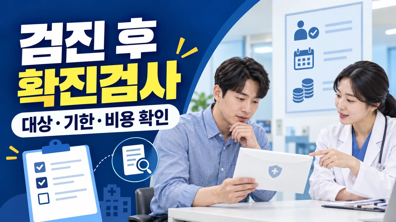 질환의심 확진검사 확인사항 대표 이미지