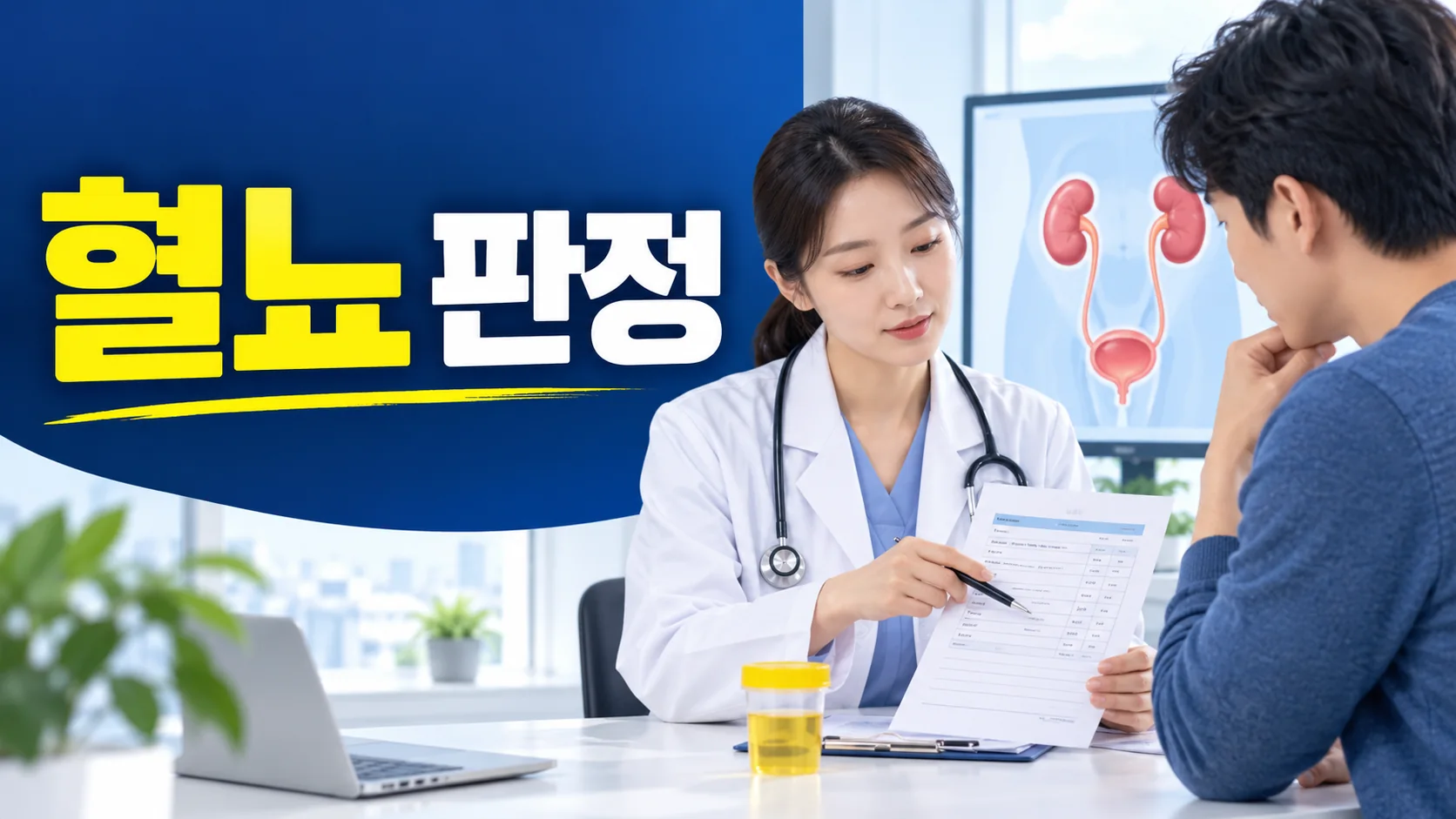 혈뇨 판정 후속 확인 대표 이미지