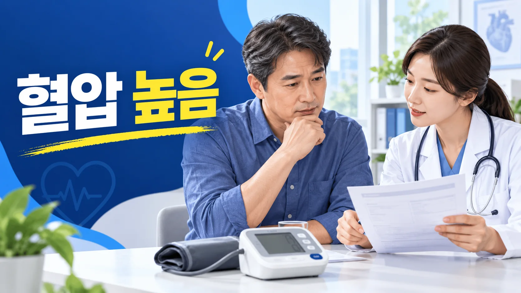 혈압 높음 후속 확인 대표 이미지