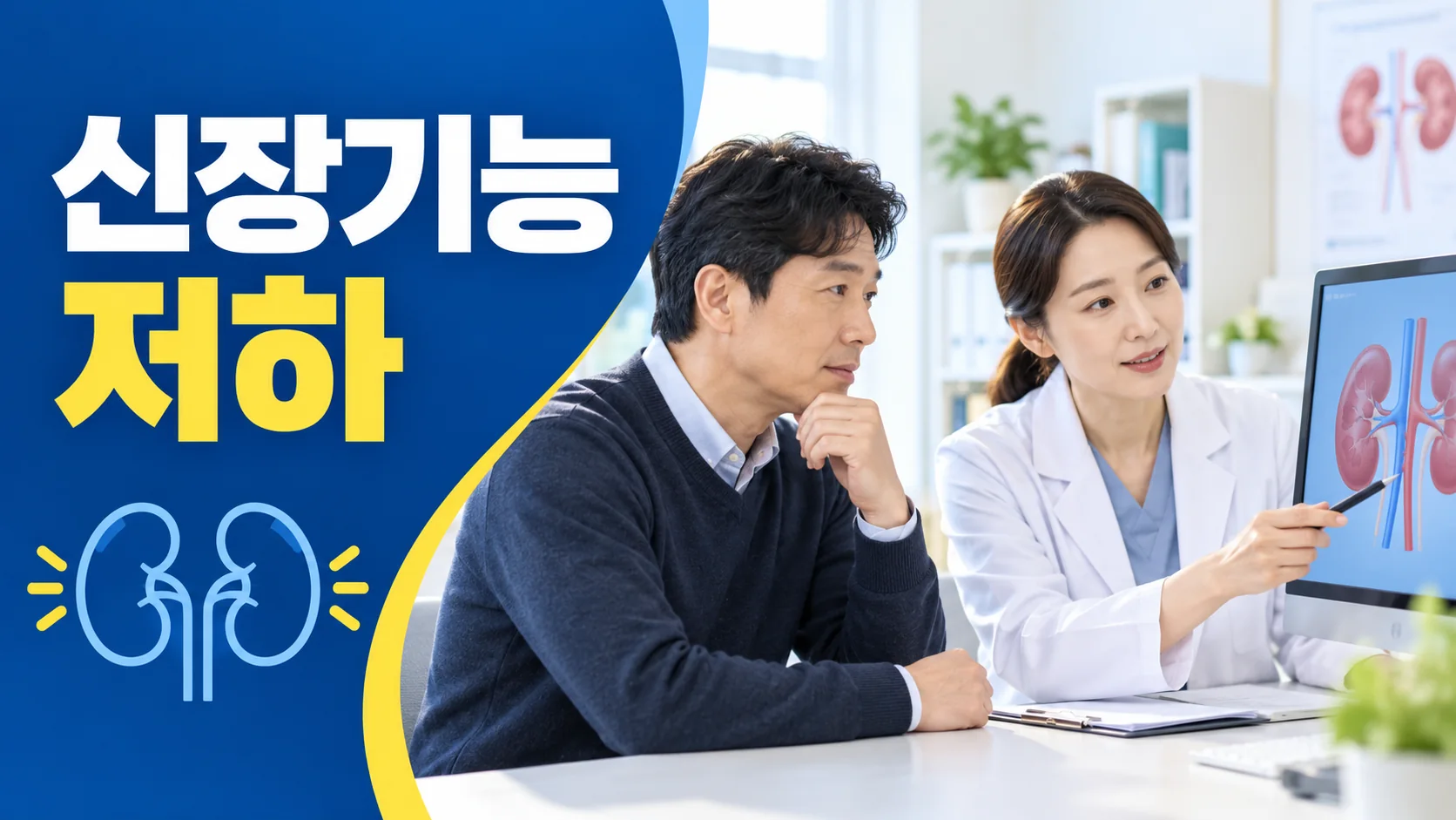 신장기능 저하 후속 확인 대표 이미지