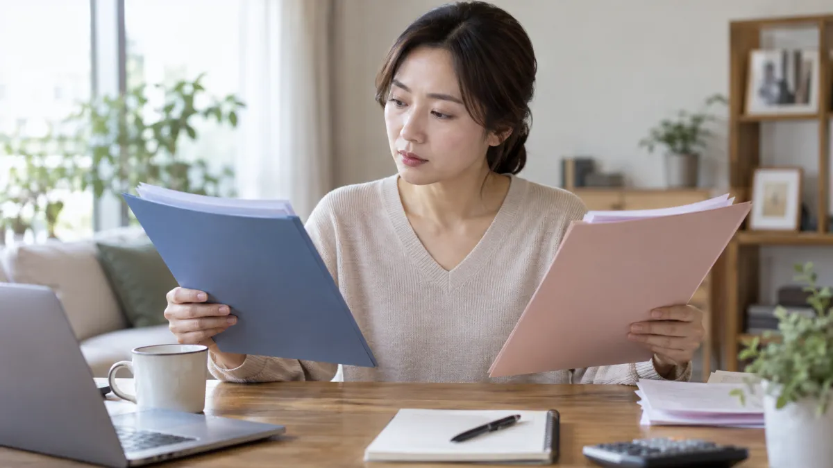 치핵을 다시 수술했다면 수술비는 어떻게 확인할까? 관련 서류를 확인하는 설명용 이미지