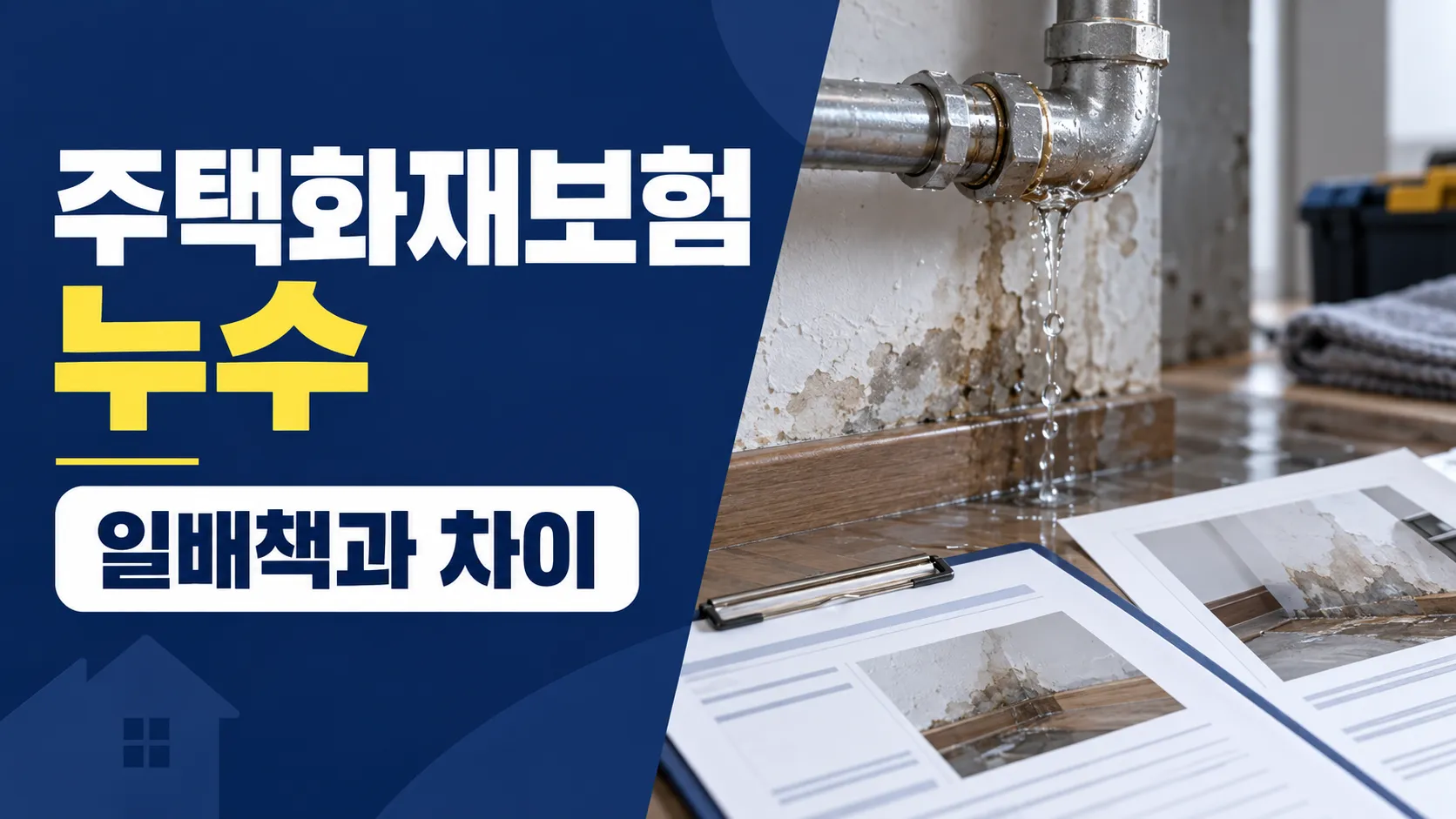 주택화재보험 누수 보상