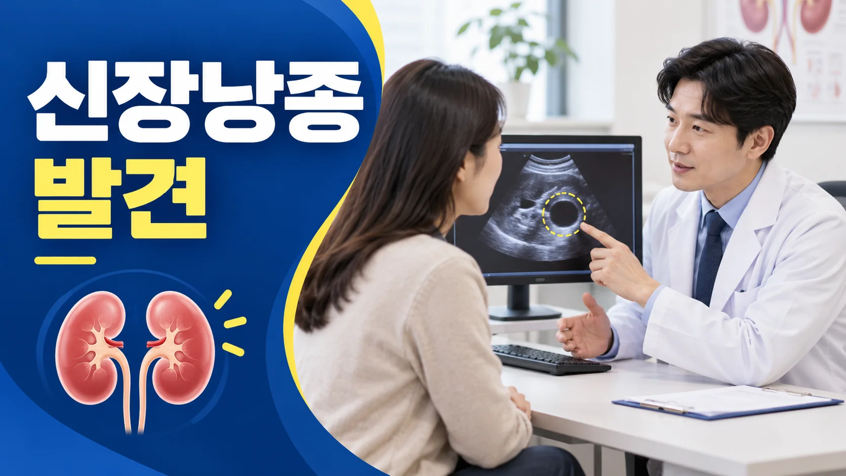 신장낭종 발견 후속 확인 대표 이미지