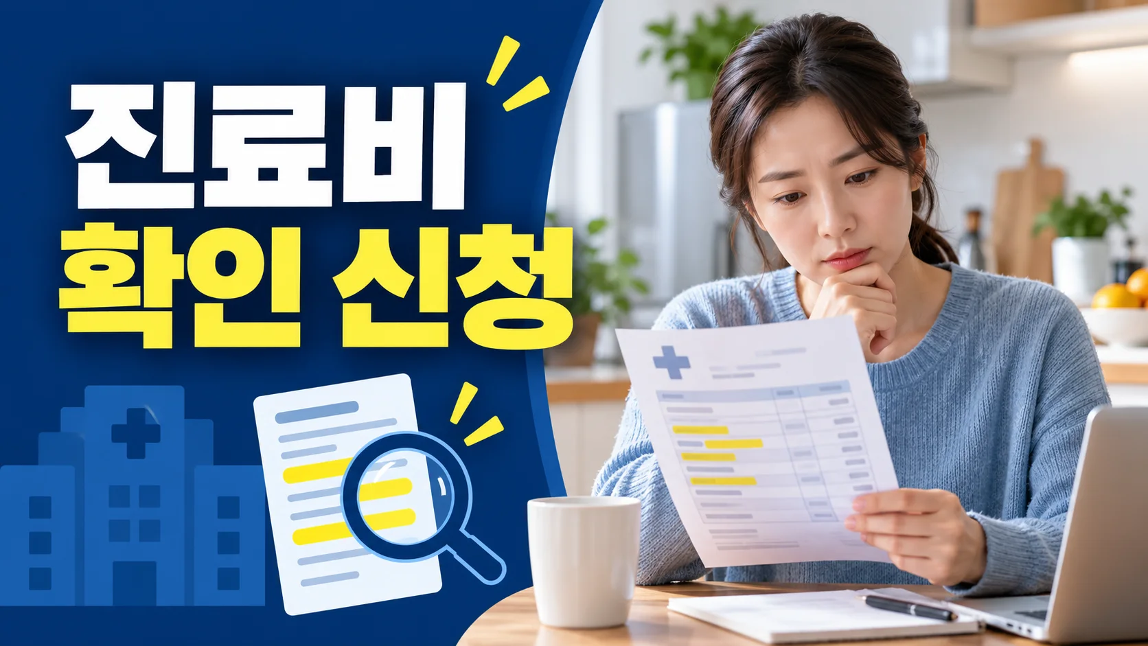 진료비 확인 신청 확인사항 대표 이미지