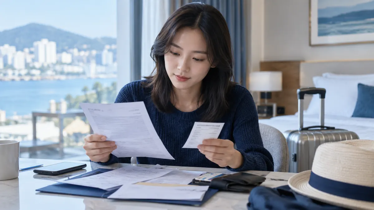 해외 병원비 카드 전표만으로 청구할 수 있을까?에 필요한 자료를 확인하는 설명용 이미지