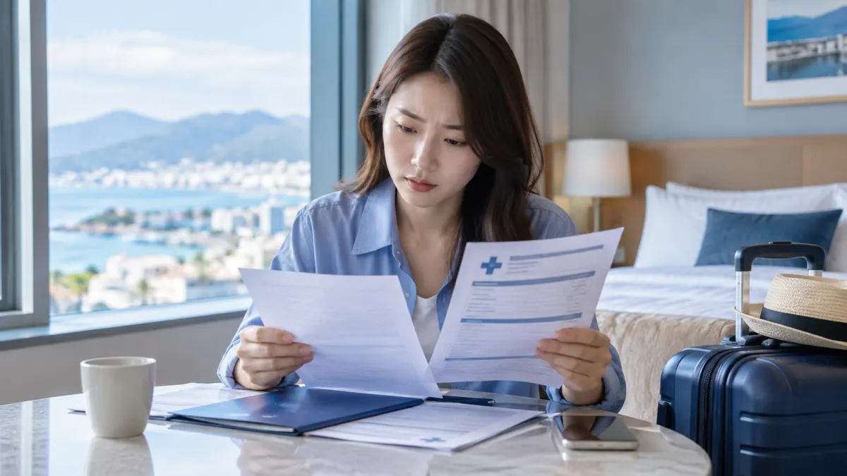 해외 진료서에 진단명이 빠져 있다면 어떻게 할까?에 필요한 자료를 확인하는 설명용 이미지