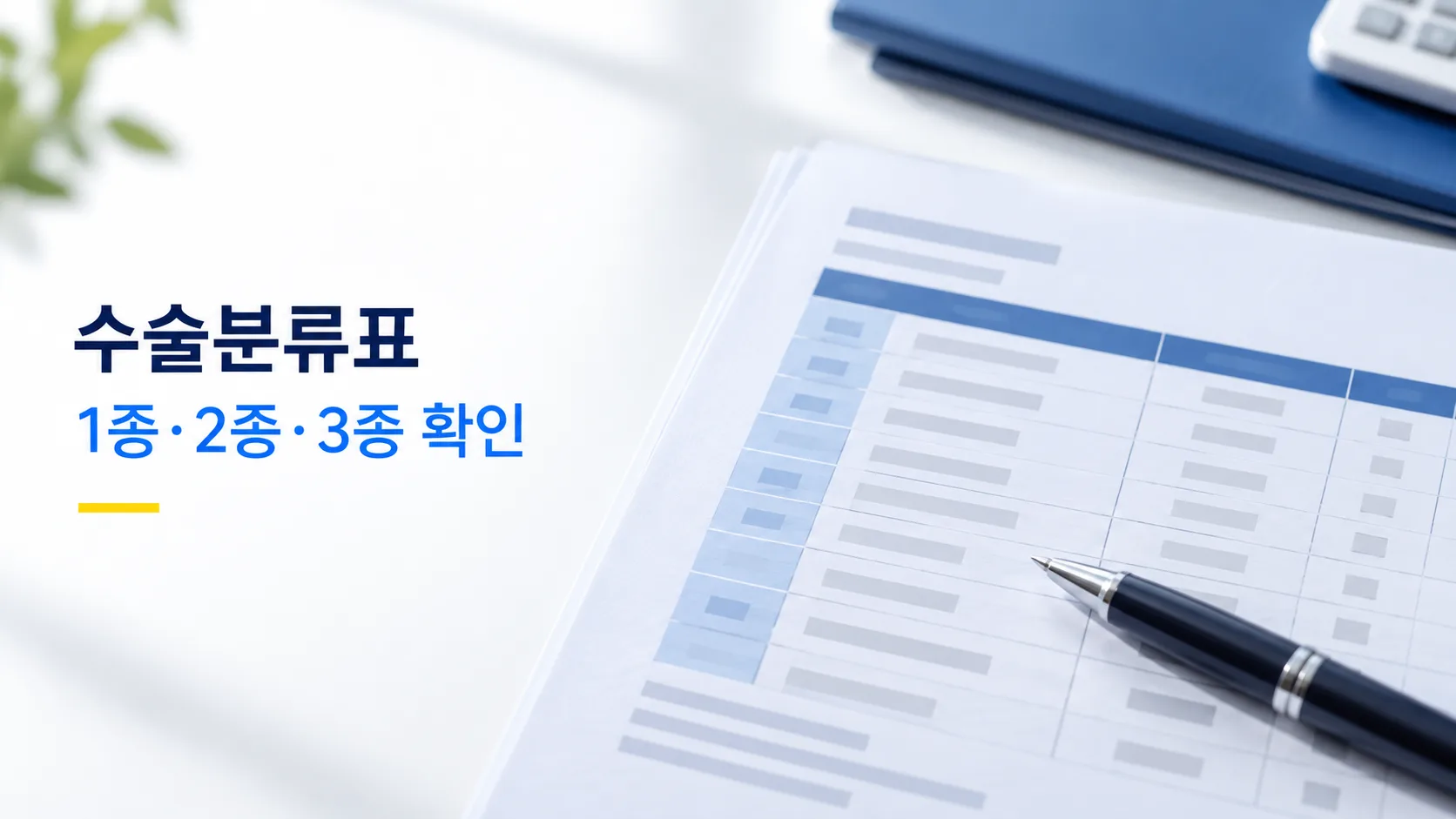 수술분류표 1종·2종·3종 확인 카드뉴스