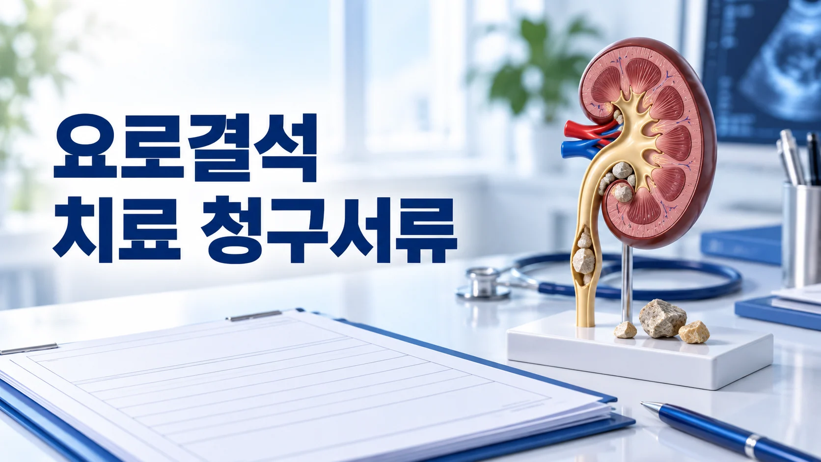 요로결석 치료 보험금 청구서류 카드뉴스